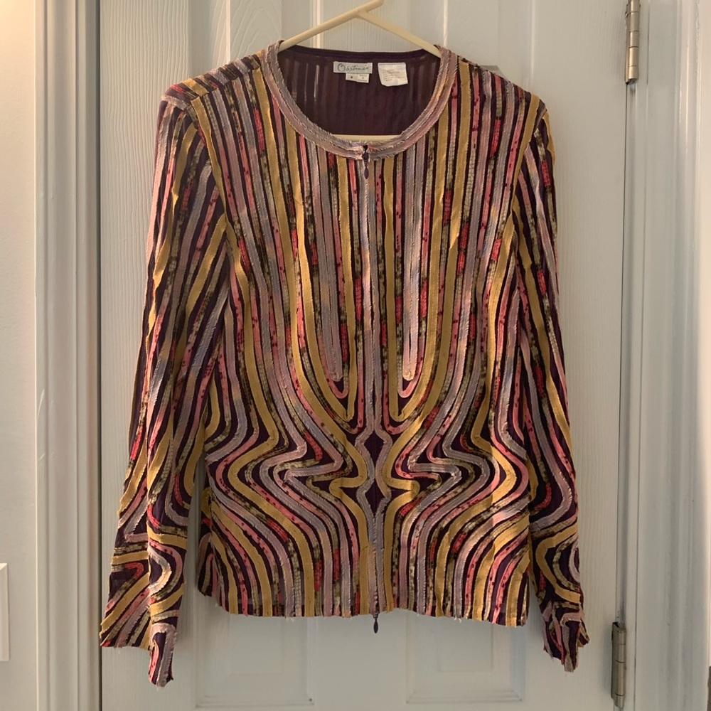 Multicolored 100% Polyester Jacket - image 1